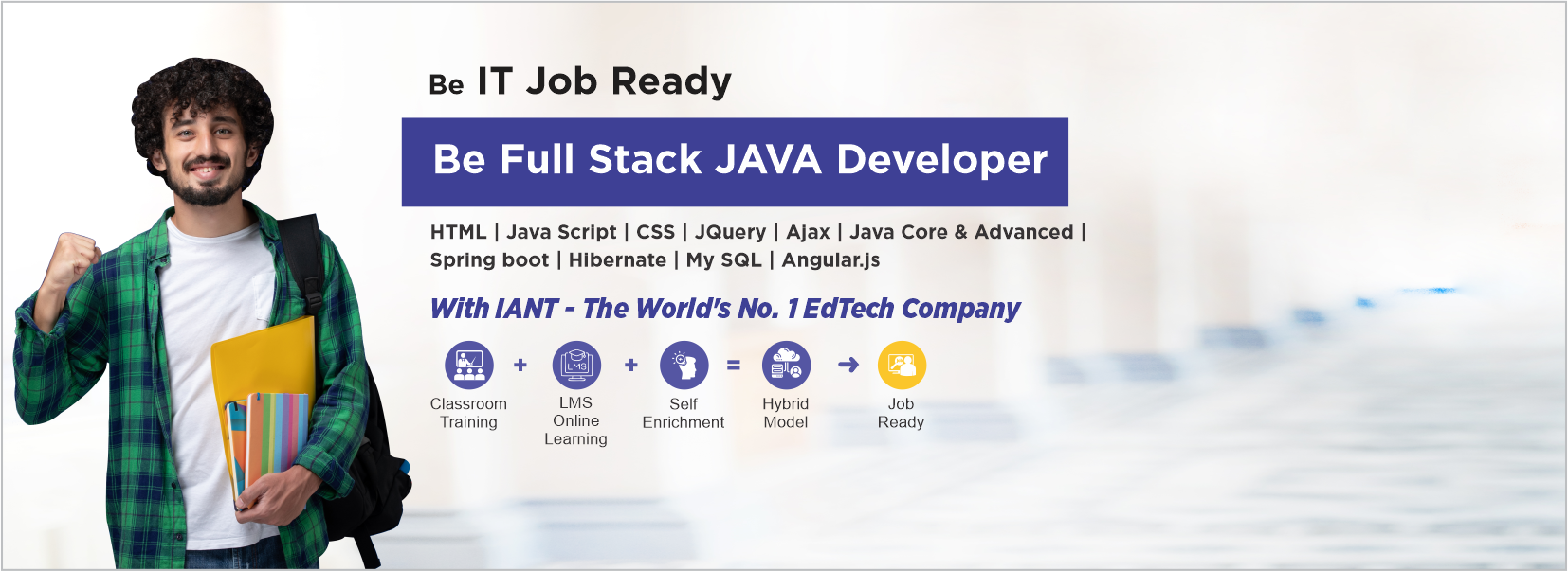 full stack Java developer -banner